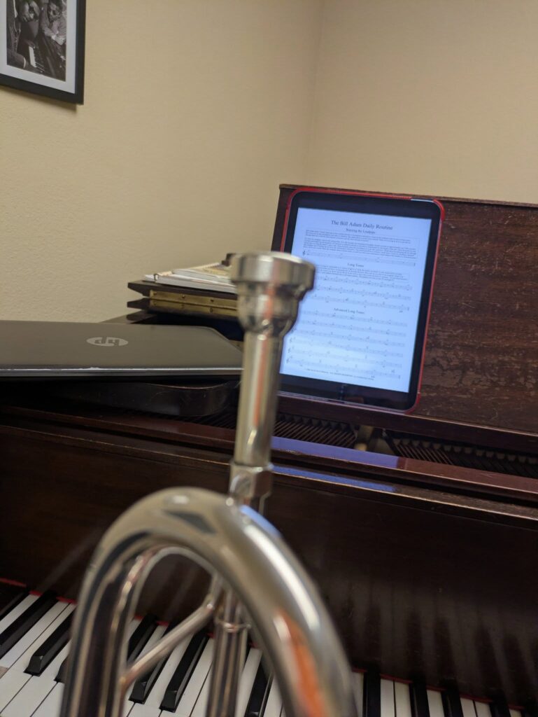 multitasking and practicing as a musician